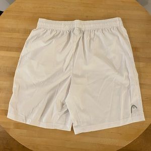 Mens Head Court Short 
Color: White
